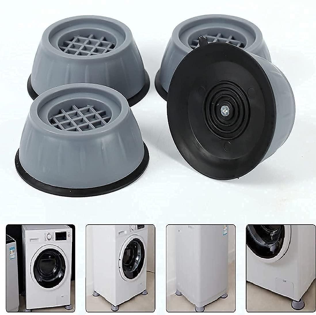 Anti Vibration Pad-Anti-vibration Pads For Washing Machine - `4 Pcs Shock Proof Feet For Washer