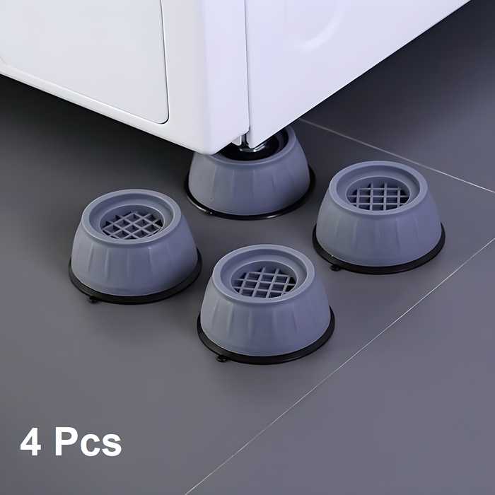 Anti Vibration Pad-Anti-vibration Pads For Washing Machine - `4 Pcs Shock Proof Feet For Washer