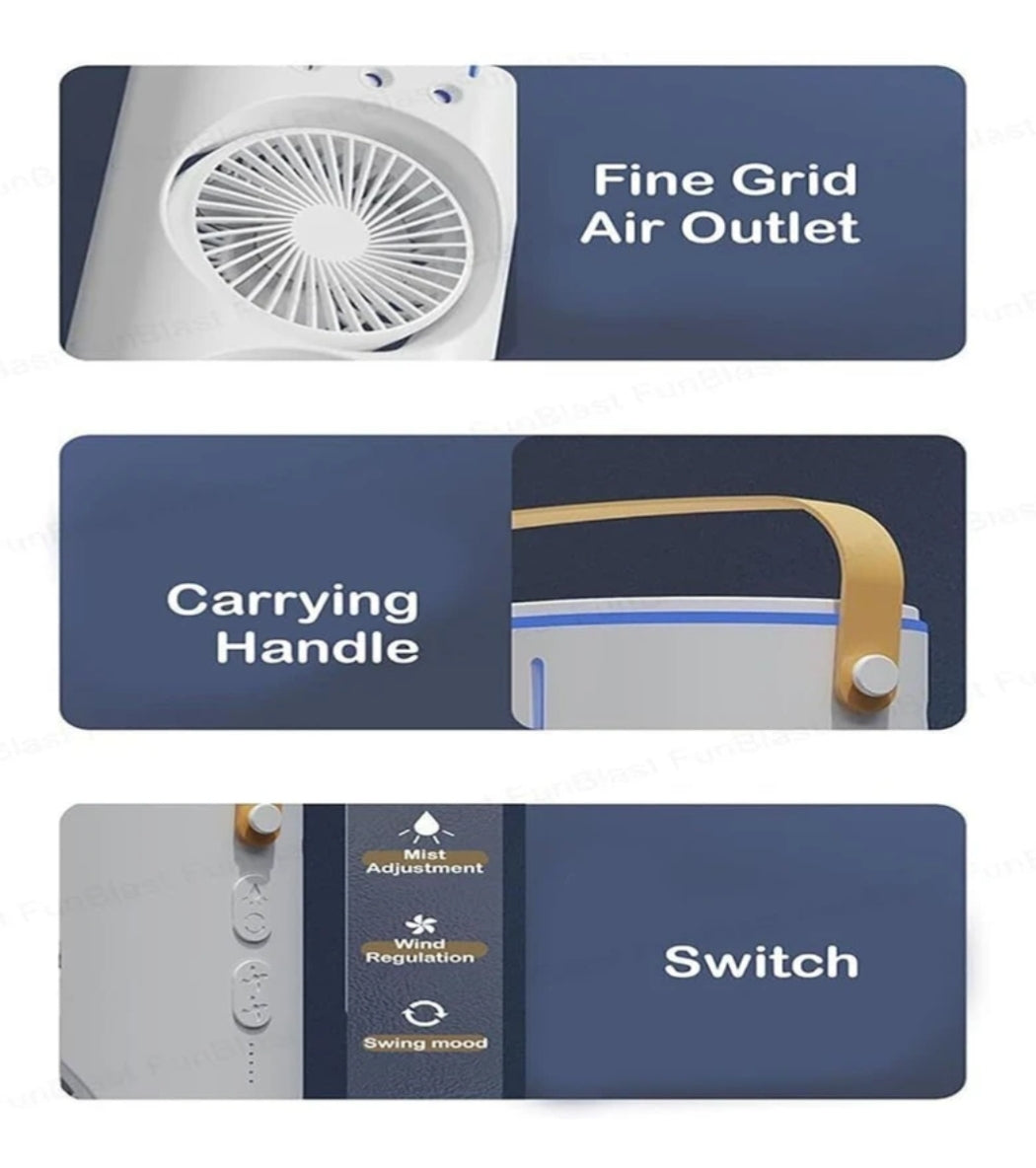 Double Ended Spray Fan Desk Fan with Mist Office and home zsx18 Double Ended Spray Fan Desk Fan with Mist Office and home DCF16 USB Fan