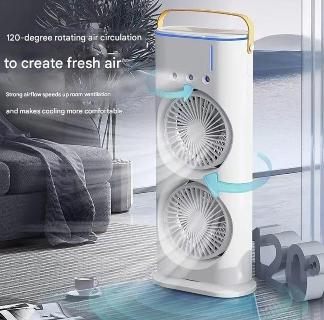 Double Ended Spray Fan Desk Fan with Mist Office and home zsx18 Double Ended Spray Fan Desk Fan with Mist Office and home DCF16 USB Fan